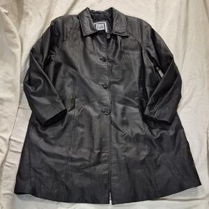 Classic Black Trench Coat